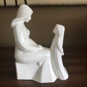 Royal Doulton Mother and Daughter Ceramic Figurine